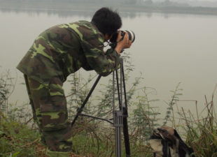 Man taking a photo