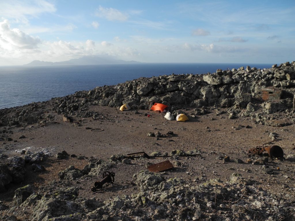 Redonda in July 2016, before the restoration project began. (Photo by Jenny Daltry/FFI)