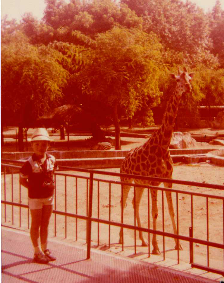 Gerardo starting his love of wildlife. Photo courtesy Gerardo Garcia