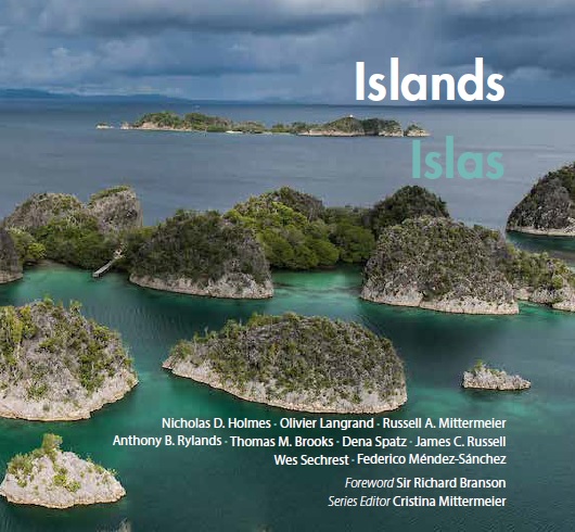 Cover page of “Islands,” the latest volume in CEMEX’s Conservation Book Series.