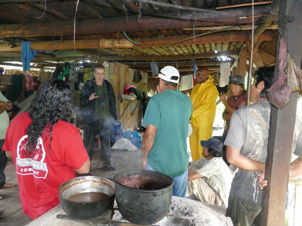 Meeting the Indio Maiz Rangers.