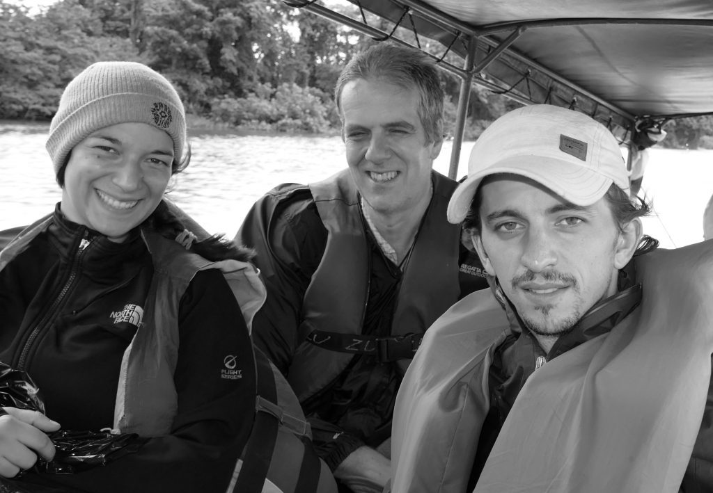 With GWC Nicaragua Program Director Chris Jordan and GWC /Panthera Volunteer Christina Capello.