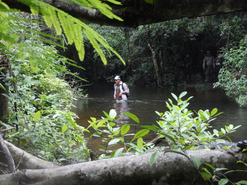 Yos in the field. (Photo courtesy of Oliverio Yos)