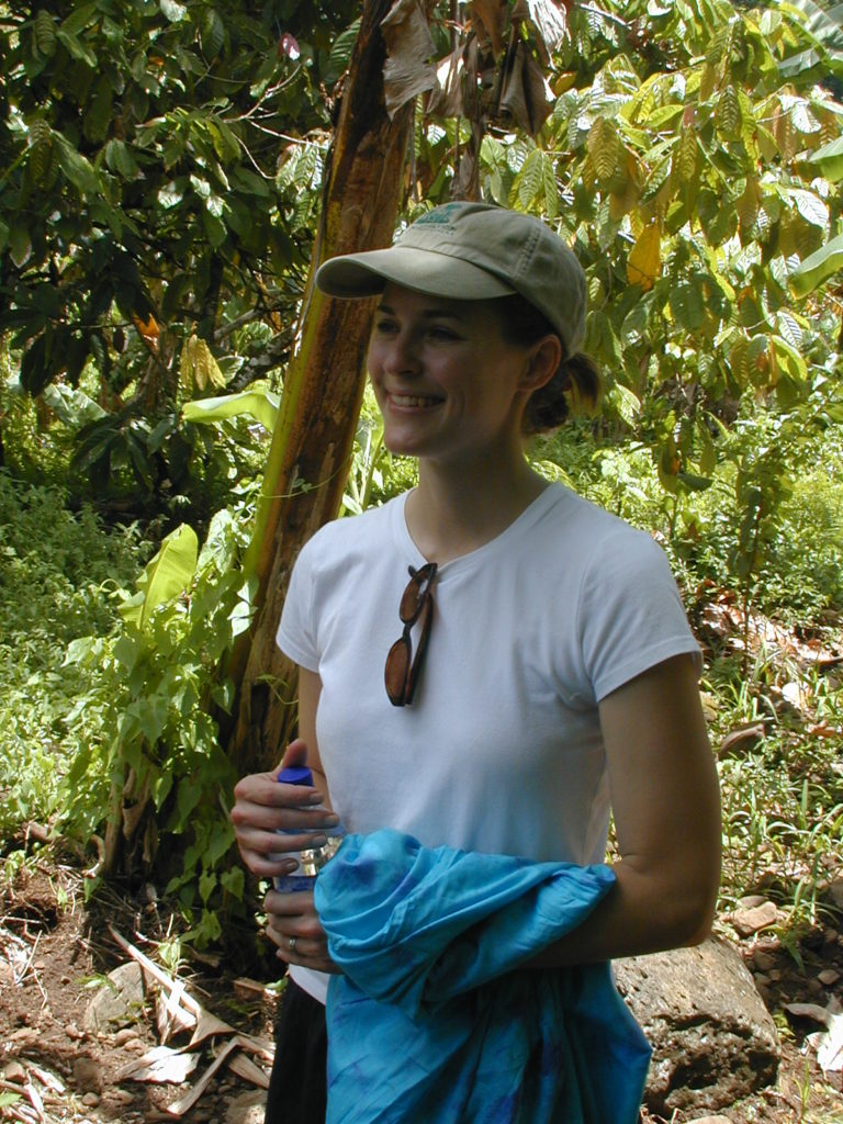 In Fiji as part of a Conservation International trip. (Photo courtesy of Penny Langhammer)
