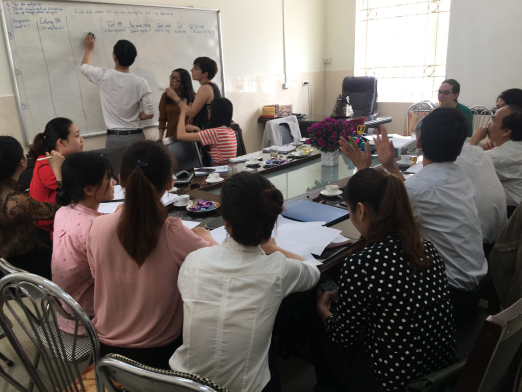 Vinh training.