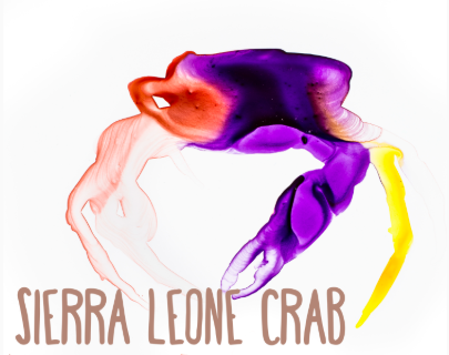Sierra Leone Crab watercolor