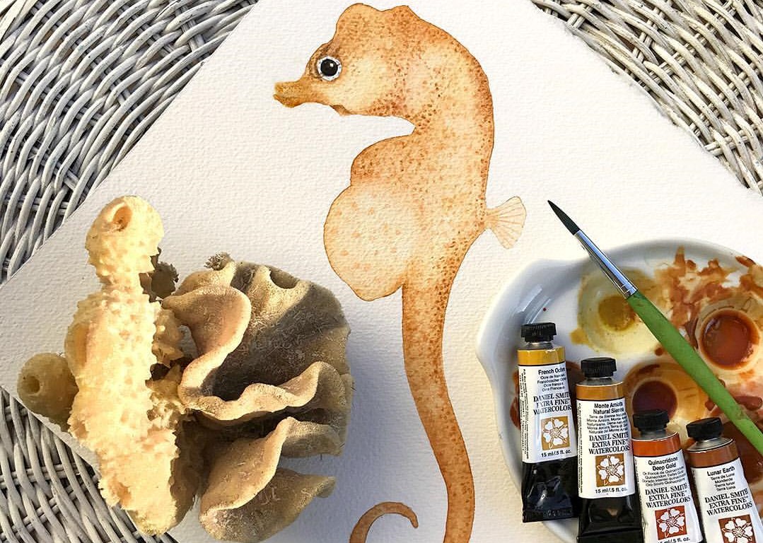 The artists behind lost species, Cindy Lane's Seahorse