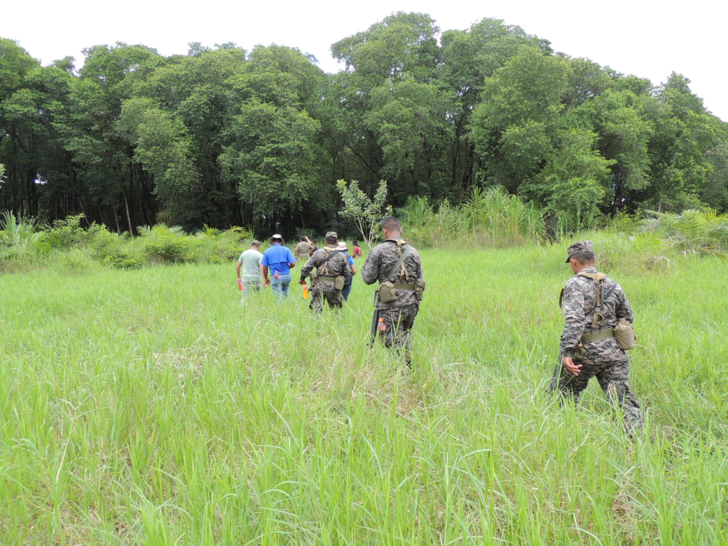 SMART patrol in Honduras.