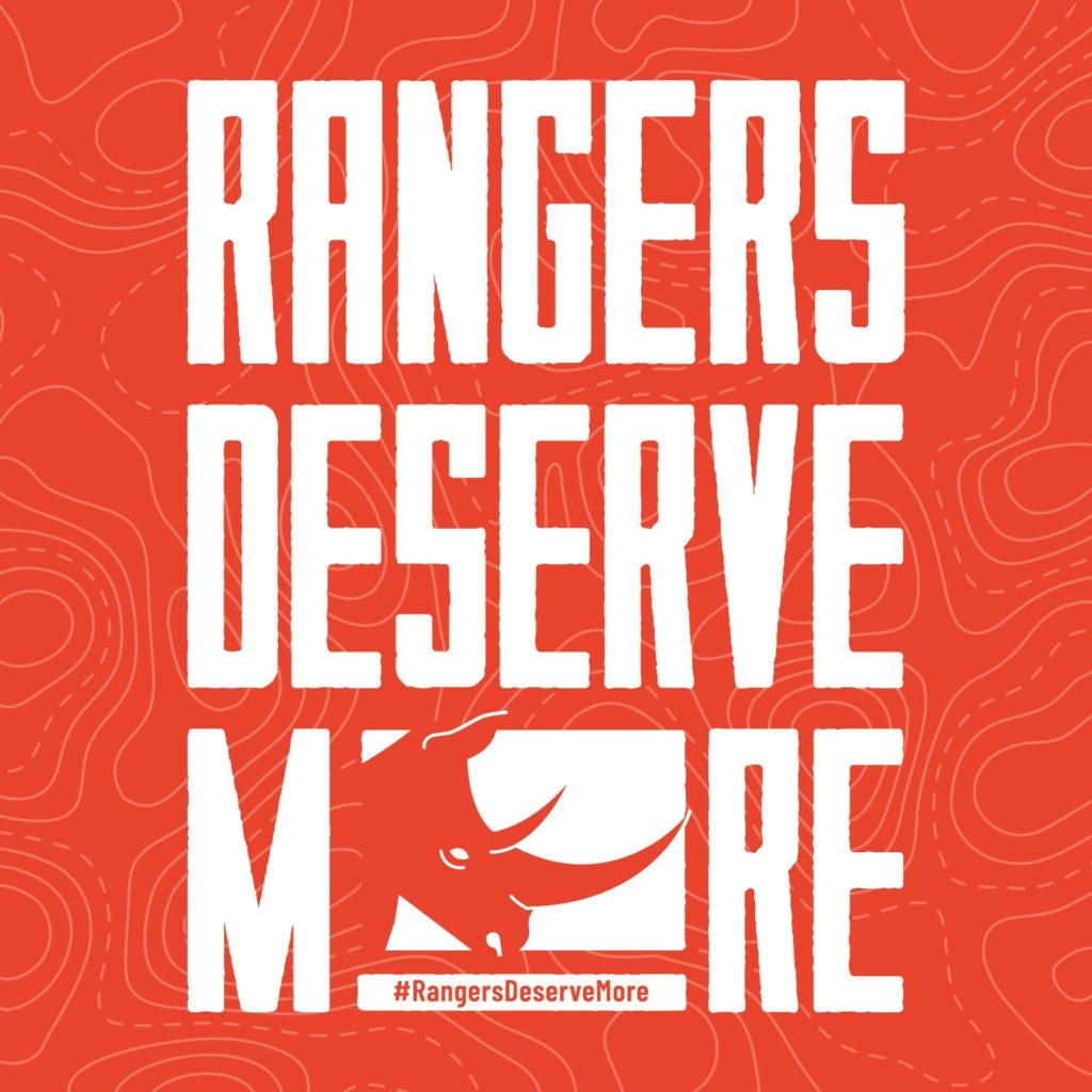 Logo that reads: "Rangers Deserve More"