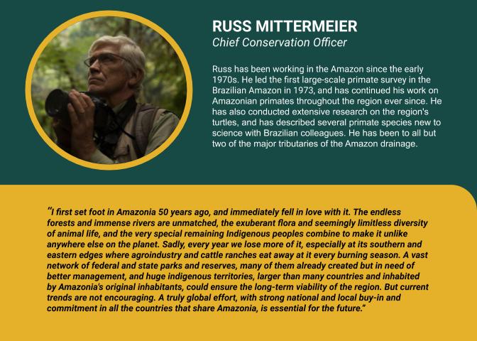 Russ Mittermeier bio and quote